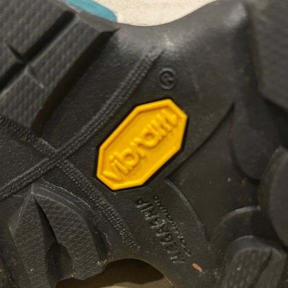 Vasque Breeze III AT Low GTX Hiking Shoes W Size 9M EU 40 RARE Gray Teal Purple - Picture 6 of 7